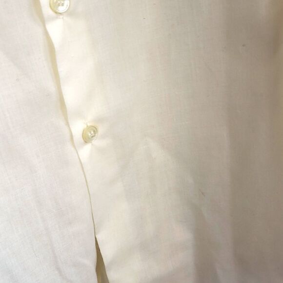 Vintage Unbranded women's Ivory Blouse - Picture 3 of 5